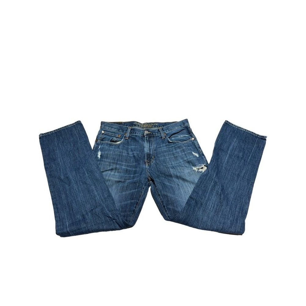 American Eagle Original Straight Jeans Blue Size 34 x 34